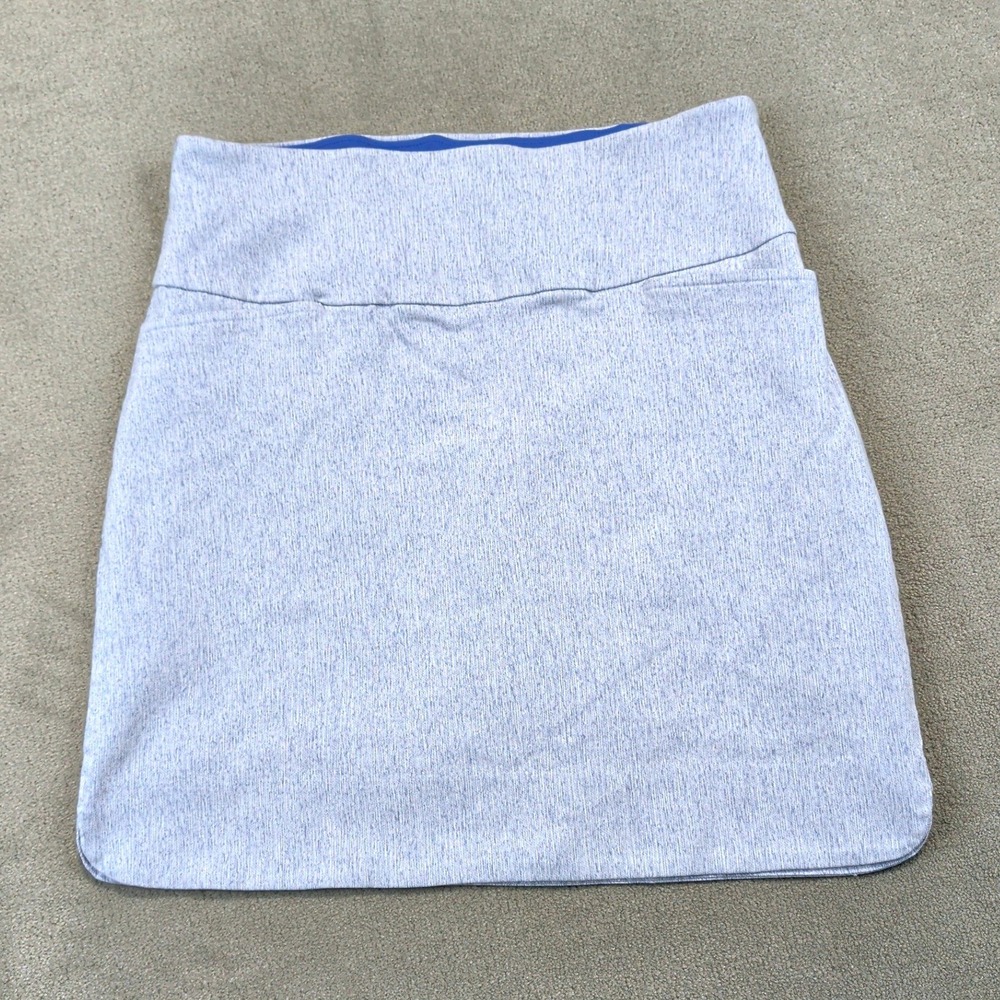 S.C. & Co. Athletic Skort Womens Medium Blue Space Dye Golf Tennis Active Skirt